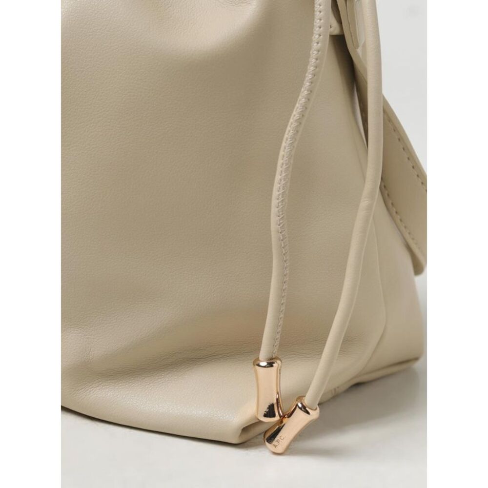 A.P.C. Crossbody Bags Woman Cream Woman - Picture 3 of 3